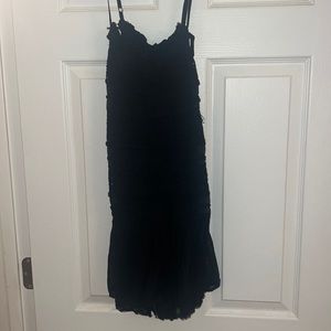 Lace black free people dress